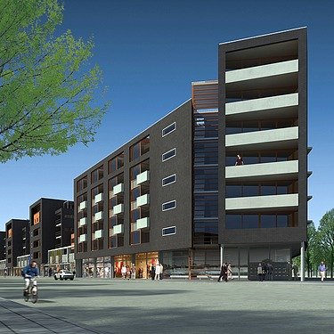 Foto Stadskade Apeldoorn.