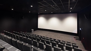 Photo of the interior of the new Kinepolis cinema complex in Utrecht
