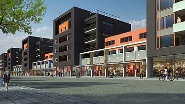 Foto Stadskade Apeldoorn.