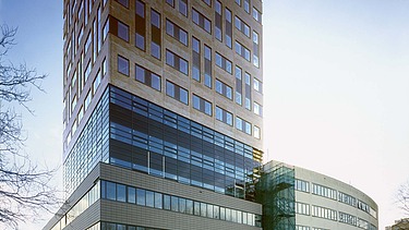 Photo of the exterior of the Vigilantis office complex in Vlaardingen