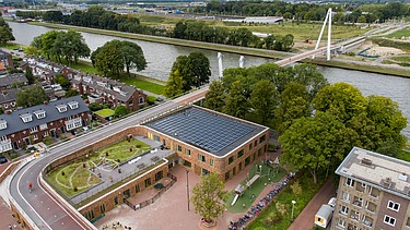 Photo of the Dafne Schippers Bridge in Utrecht