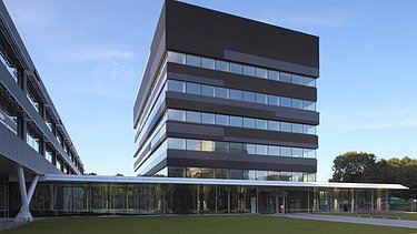 Foto van het GML gebouw in Utrecht.