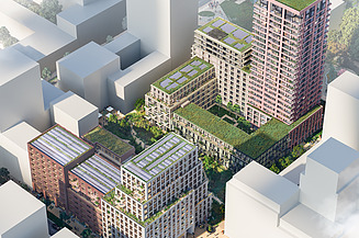&Amsterdam: STRABAG subsidiary ZÜBLIN is constructing a three-part building complex in Amsterdam comprising 561 flats