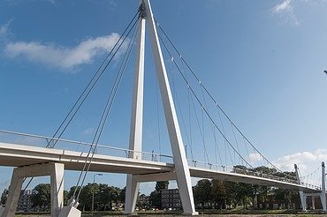 Foto van de Schippersbrug Dafne in Utrecht