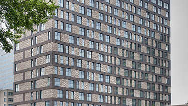 Foto van U-Gebouw in Rotterdam.