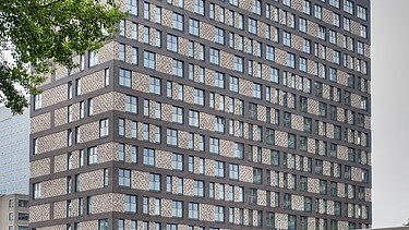 Foto van U-Gebouw in Rotterdam.