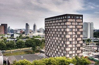 Foto van U-Gebouw in Rotterdam.