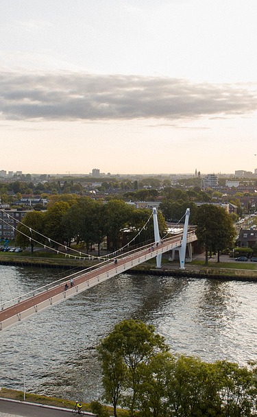 Photo of the Dafne Schippers Bridge in Utrecht