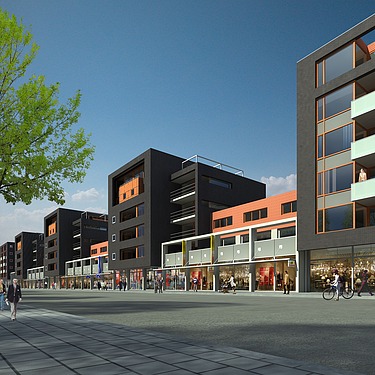 Foto Stadskade Apeldoorn.
