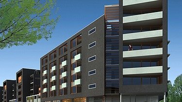 Foto Stadskade Apeldoorn.