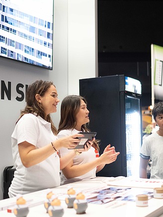 ZÜBLIN-stand op de opening van de Zuidelijke ringweg