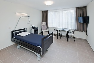 A photo of the “De Maasmeander” residential care home in Maasmechelen