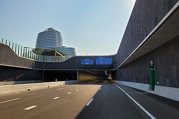 A photo of the refurbished southern ring road in Groningen