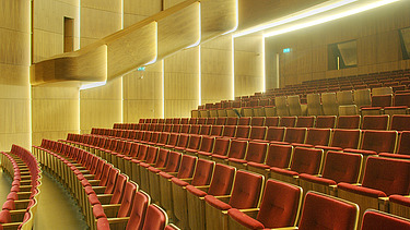 A photo of the interior of the theatre complex in Nieuwegein