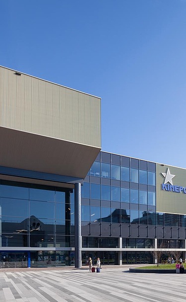 Photo of the new Kinepolis cinema complex in Utrecht