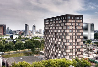 Photo of the U-Building in Rotterdam.