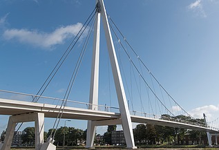 Foto van de Schippersbrug Dafne in Utrecht
