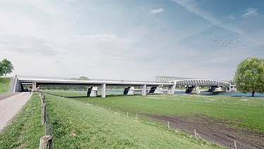 Een foto van opslagloods EBS Rotterdam