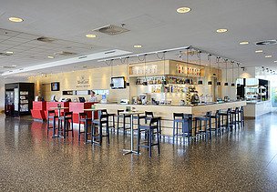 Foto van de binnenkant van het hotel dat in opdracht van IKEA werd gebouwd.