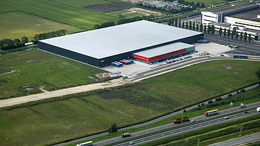 Photo of Royal Leerdam’s new distribution centre in Rotterdam