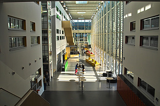 A photo of the interior of Maerlant College in Brielle