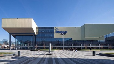 Foto van het nieuwe cinema complex van Kinepolis in Utrecht